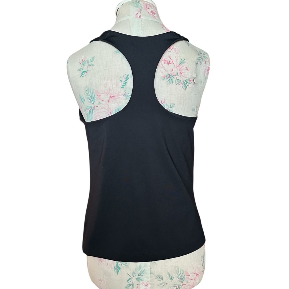 Nike Swoosh Women’s Large Support Padded Sports Bra Tank Black - Picture 3 of 10